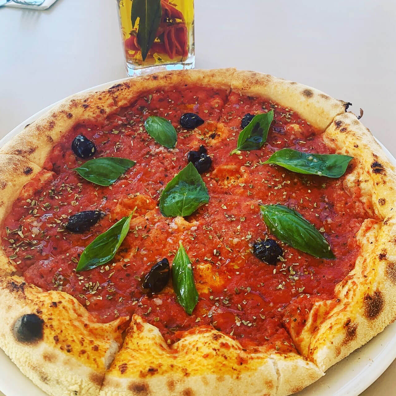 Pizza-marinara